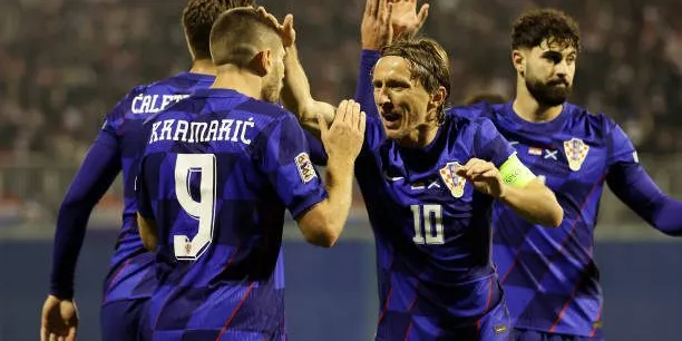 Andrej Kramaric avec la Croatie, image d’illustration de l’annonce de la liste pour le Mondial 2026
