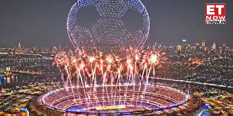 Visuel principal des cérémonies d’ouverture du Mondial 2026 pour la journée entre Toronto et Los Angeles