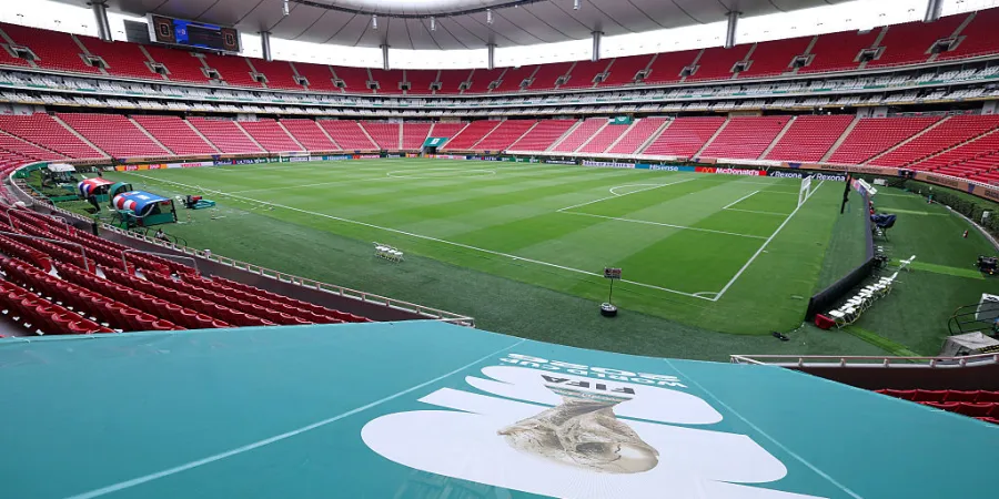 Le stade de Guadalajara, théâtre du match entre le Mexique et la Corée du Sud