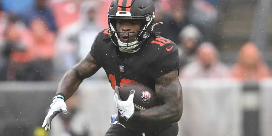 Quinshon Judkins en action avec Cleveland, au cœur d'une analyse sur l'impact réel de sa première saison NFL