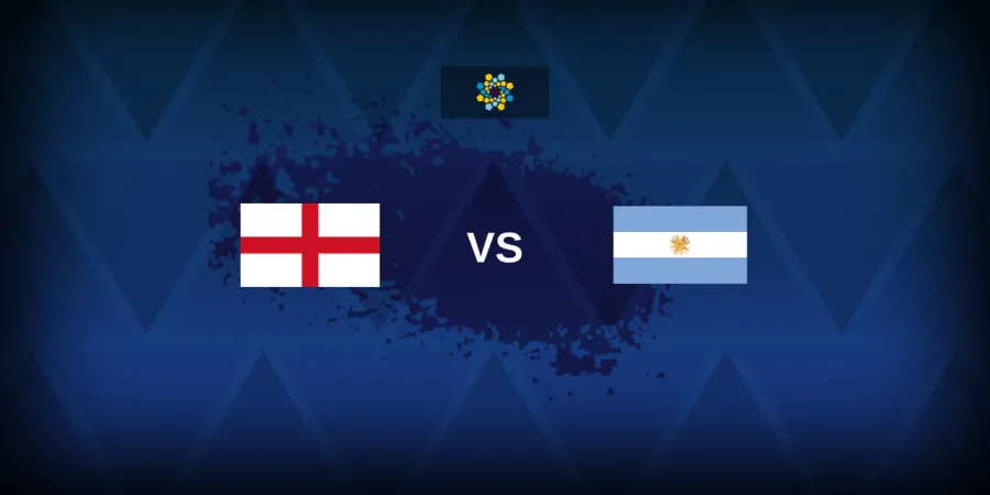 Visuel de la demi-finale de Coupe du monde entre l’Angleterre et l’Argentine