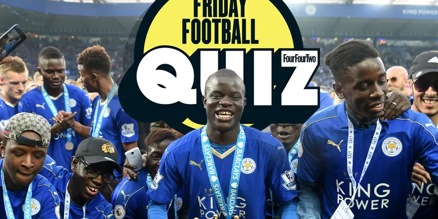Visuel du quiz football du vendredi consacré à une série de 20 questions