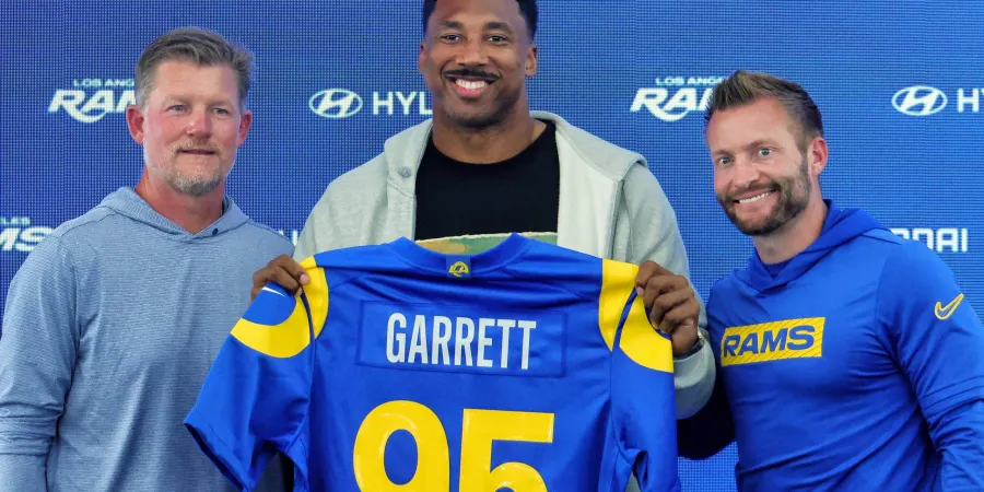Myles Garrett, recrue majeure de Los Angeles, devra patienter avant d’aider pleinement la défense des Rams