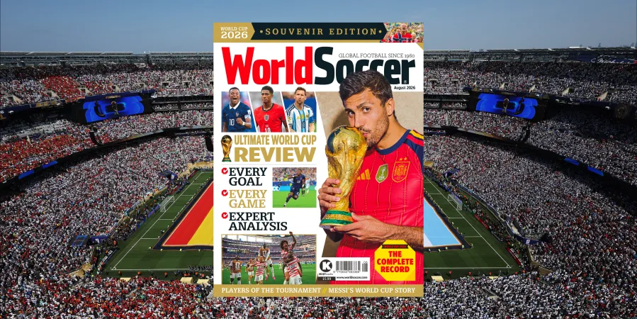 Couverture de l’édition de World Soccer consacrée au bilan de la Coupe du monde 2026